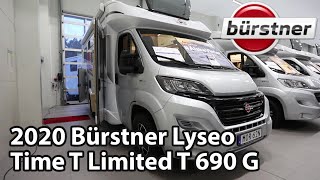 Bürstner Lyseo Time T Limited T 690 G 2020 Motorhome 698 m [upl. by Nitsirhc342]