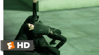 Rooftop Showdown  The Matrix 79 Movie CLIP 1999 HD [upl. by Arie]