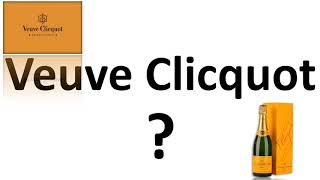 How to say Veuve Clicquot CORRECTLY French Champagne Pronunciation [upl. by Eldredge]