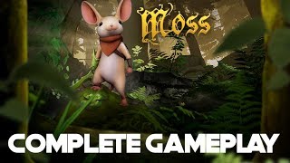 Moss  Complete Gameplay  No Commentary  PSVR  PS4 PRO [upl. by Ferneau300]