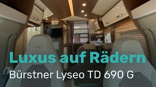 Wohnmobil Bürstner Lyseo TD Harmony Line 690 G 2021  Vorstellung amp Roomtour [upl. by Stacee320]