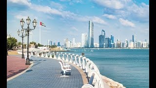 Corniche Abu Dhabi  Corniche Pedal Power Holiday visit Area  4K Video [upl. by Etteluap]