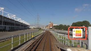 London DLR Front View Ride Beckton to Tower Gateway [upl. by Aliac]