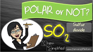 Is SO2 Polar or Nonpolar  Molecular polarity for SO2  Dr K [upl. by Aiveneg]