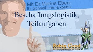 Beschaffungslogistik Teilaufgaben [upl. by Tierza195]