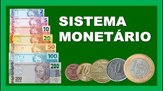 Sistema Monetário  Cédulas e moedas  Atividades [upl. by Aylward]