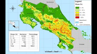 Slope AnalysisReclassify from a DEM in QGIS 3 in degreespercentage [upl. by Mount]