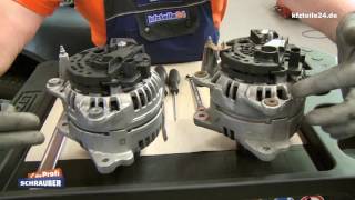 Generator  Lichtmaschine wechseln  Skoda Octavia TUTORIAL [upl. by Nois]