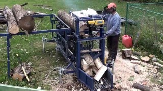 Homemade Firewood Processor  Update [upl. by Lindberg]