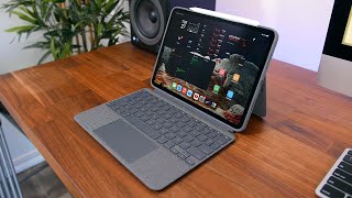 The BEST iPad Pro Keyboard Case Isnt From Apple [upl. by Auqinu]