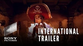 THE PIRATES BAND OF MISFITS 3D  Official International Trailer [upl. by Illa933]