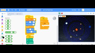 Scratch Solar System  Lesson  26 [upl. by Gnoc]