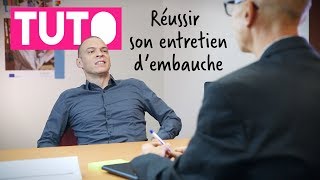 TUTO 4  Réussir son entretien dembauche [upl. by Aicilra953]