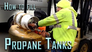 How to fill A Propane Tank Safely [upl. by Lauzon]