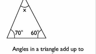 Angles in a triangle [upl. by Yttap504]