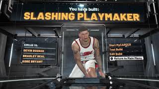 LAMELO BALL BUILD IN NBA 2K20 [upl. by Eecal]