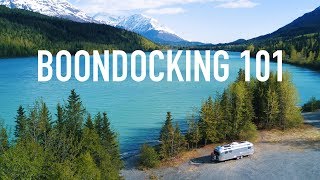 Boondocking 101  A Guide to Free Camping in Your RV [upl. by Heinrik144]