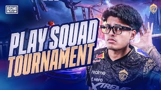 PLAY SQUAD TOURNAMENT  JONATHAN IS BACK  BGMI [upl. by Ethelind]