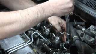 Replacing DENSO Diesel Common Rail Injectors [upl. by Airrehs561]