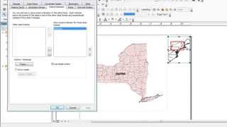 GIS  ArcMap Overview Map Tutorial [upl. by Swain]