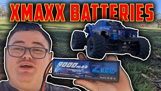 Best TRAXXAS XMAXX 8s Battery  9000mah 100c Zeee Lipo Battery [upl. by Airamak]