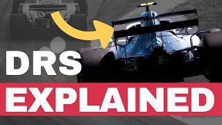 How the DRS Drag Reduction System works in Formula 1 [upl. by Nial]