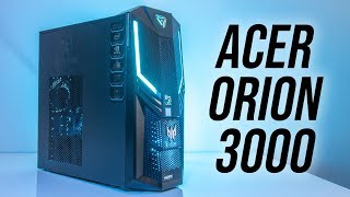 Acer Predator Orion 3000 Gaming PC Review [upl. by Gertie]