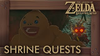 Zelda Breath of the Wild  All 42 Shrine Quests [upl. by Leiand]