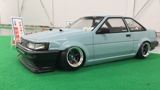 【RC DRIFT TA02 RWD：Part 4】Pandora TOYOTA COROLLA LEVIN AE86 2Dr「New Body Shakedown」（Doctor Circuit） [upl. by Lertnom429]