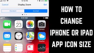 How to Change iPhone or iPad App Icon Size [upl. by Lorette]