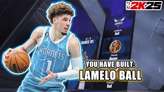 BEST LAMELO BALL BUILD in NBA 2K25 [upl. by Norret316]