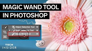 How To Use The Magic Wand Tool In Photoshop [upl. by Ludovico79]