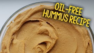 Recipe Super Smoky Oil Free Hummus Plant Based Vegan [upl. by Polard290]