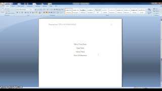 How to Format Your Essay in APA Style [upl. by Lizabeth]