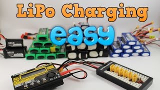 Beginners guide to charging LiPo batteries  parallel charging [upl. by Haimehen]