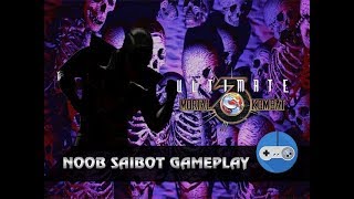 Ultimate Mortal Kombat 3 SNES  Noob Saibot Gameplay 720p60 [upl. by Notgnirrab]