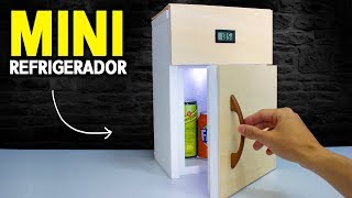 Cómo Hacer un MINI REFRIGERADOR CASERO [upl. by Brena974]