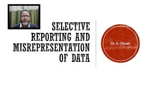 Selective Reporting and Misrepresentation of Data [upl. by Oruntha]