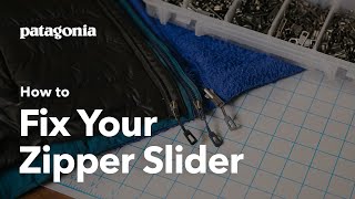 How to Fix Your Zipper Slider [upl. by Yelmene]