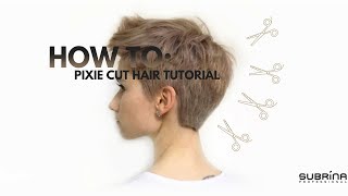 Pixie Haircut Tutorial [upl. by Biddle]