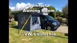 Comfortz VW California Awning Room [upl. by Busey514]