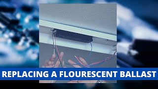 How To Replace the Ballast of your Fluorescent Light Fixture [upl. by Inesita]