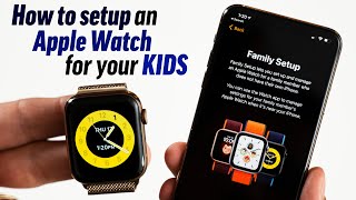 How to setup an Apple Watch for your Kids Family Setup [upl. by Ulyram643]