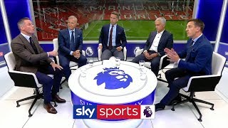 Gary Neville and Jamie Carragher have HEATED disagreement over tactical setup  Super Sunday [upl. by Isdnil]