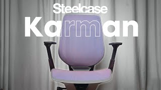 これが最高のメッシュチェア Steelcase Karman [upl. by Pease]