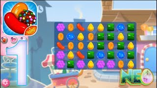 Candy Crush Saga Gameplay Walkthrough Part 1 LEVEL 1  10 COMPLETED [upl. by Ateekan]