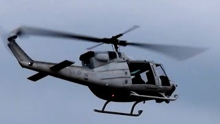 Modellflugzeug  Großer RC Hubschrauber im Einsatz [upl. by Oijile]