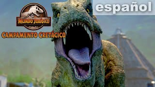 Entrando al nido de la TRex  JURASSIC WORLD CAMPAMENTO CRETÁCICO  Netflix [upl. by Alehtse723]