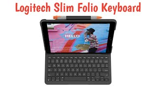 LOGITECH Slim Folio Keyboard for iPad 7th Gen 2019 [upl. by Bessie925]