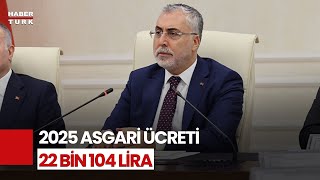 2025 Yılı Asgari Ücreti 22104 TL [upl. by Garrot435]